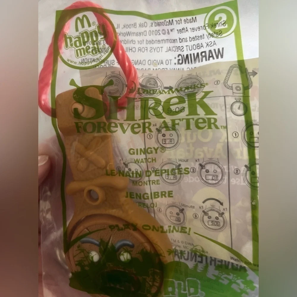 NIP Shrek Forever After (lot of 3) McDonalds Toys